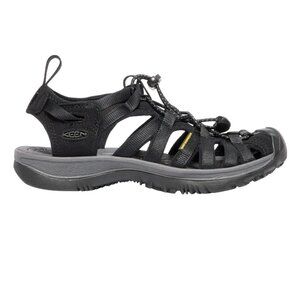 Keen Women's Whisper Sandals Black Nylon Waterproof Size 7